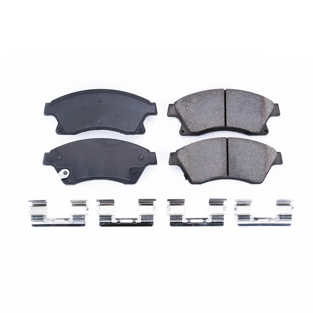 17-1522 – POWERSTOP Brake Pad, FMSI Number D1522 Ceramic Brake Pads Set Of 4 With Stainless Steel Hardware